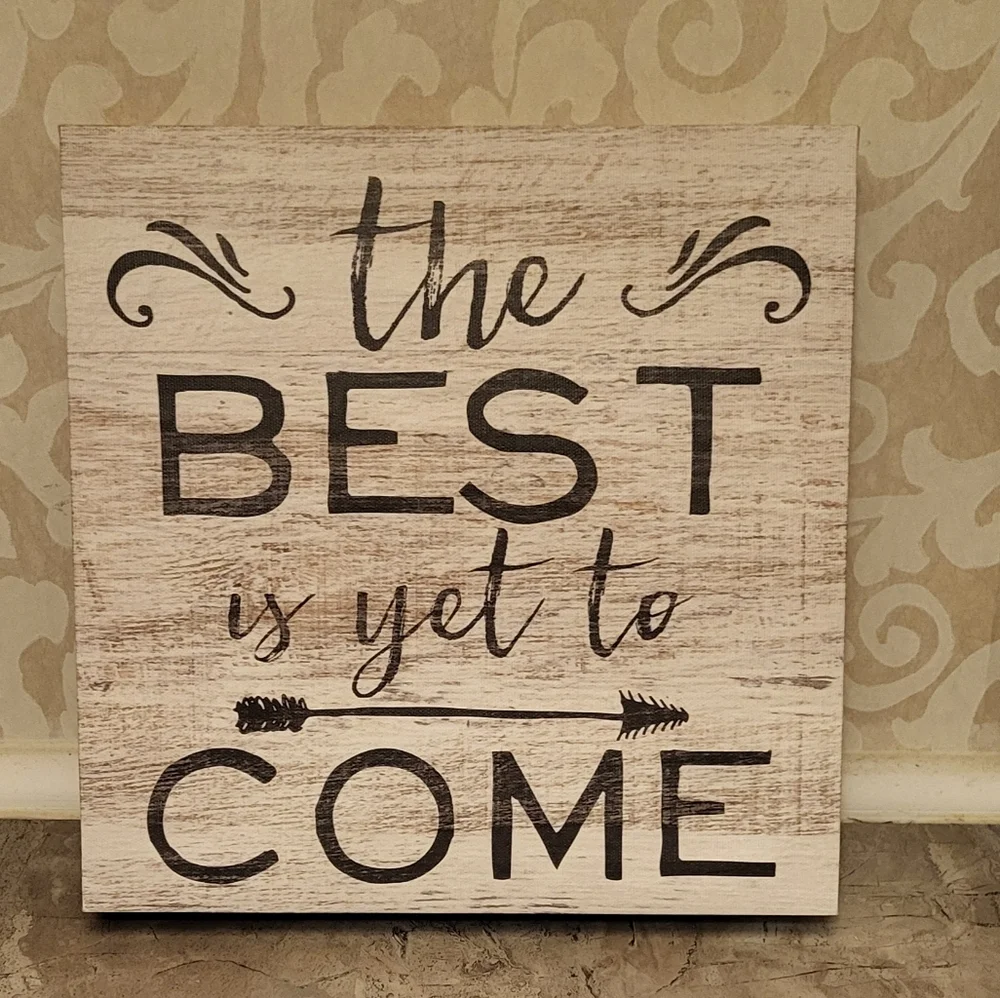 Inspirational Wall Decor Sign